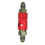Max Maxb AN3 3AN Straight Swivel Fuel Oil Gas Line Hose End Fitting Connector Red