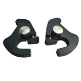 Maxbell Quick Release Windshield Clamps For Harley Dyna Sportster black