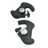 Maxbell Quick Release Windshield Clamps For Harley Dyna Sportster black