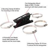 Maxbell Quick Release Fire Extinguisher Roll Cage Bar Bracket Band Clamp Mount 2.5lb