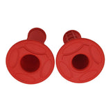 Maxbell 7/8" Dirt Motorcycle Handle Bar Grips Pit Dirt Bike 22mm RUBBER GEL Red