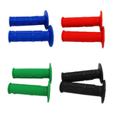 Maxbell 7/8" Dirt Motorcycle Handle Bar Grips Pit Dirt Bike 22mm RUBBER GEL Red