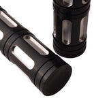 Maxbell Motorcycle 1" 25mm Handlebar Hand Grips Bar End For Harley Sportster XL883