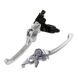 Maxbell CNC Folding Brake Lever & Clutch Handlebar Grip Lever for CRF KLX Dirt Bike