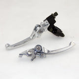 Maxbell CNC Folding Brake Lever & Clutch Handlebar Grip Lever for CRF KLX Dirt Bike