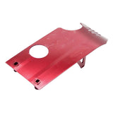 Maxbell RED SKIDPLATE FOR HONDA XR50 CRF50 XR PIT BIKE 50 70 90 110 125 140cc