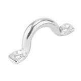 Maxbell 6Pcs 4mm Boat Pad Eye, Tie Down Rope Anchor Stainless Steel Kayak Deck Loops