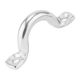 Maxbell 6Pcs 4mm Boat Pad Eye, Tie Down Rope Anchor Stainless Steel Kayak Deck Loops