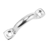 Maxbell 6Pcs 4mm Boat Pad Eye, Tie Down Rope Anchor Stainless Steel Kayak Deck Loops