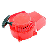 Maxbell Portable Recoil Pull Start Starter For 47cc 49cc ATV 2-stroke Scooters Red