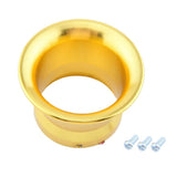 Maxbell 50mm Carb Air Filter Velocity Stack Funnel for PWK24 PWK30 Carburetor Yellow