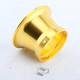 Maxbell 50mm Carb Air Filter Velocity Stack Funnel for PWK24 PWK30 Carburetor Yellow