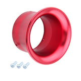 Maxbell 50mm Carb Air Filter Velocity Stack Funnel for PWK24 PWK30 Carburetor Red