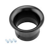 Maxbell 50mm Carb Air Filter Velocity Stack Funnel for PWK24 PWK30 Carburetor Black