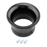 Maxbell 50mm Carb Air Filter Velocity Stack Funnel for PWK24 PWK30 Carburetor Black