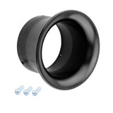 Maxbell 50mm Carb Air Filter Velocity Stack Funnel for PWK24 PWK30 Carburetor Black
