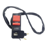 Maxbell 7/8" Motorcycle Bar Switch ON OFF Starter Engine Kill Push Button for Yamaha
