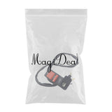 Maxbell 7/8" Motorcycle Bar Switch ON OFF Starter Engine Kill Push Button for Yamaha