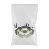 Maxbell Motocross Goggles ATV Motorcycle Glasses Dirt Bike Racing Goggles Yellow 1