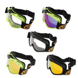 Maxbell Motocross Goggles ATV Motorcycle Glasses Dirt Bike Racing Goggles Yellow 1