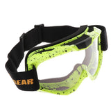 Maxbell Motocross Goggles ATV Motorcycle Glasses Dirt Bike Racing Goggles Yellow 1
