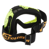 Maxbell Motocross Goggles ATV Motorcycle Glasses Dirt Bike Racing Goggles Yellow 1
