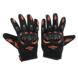 Maxbell Motorcycle Glove Waterproof Motorbike Warm Thermal Winter Quality Orange M