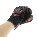 Maxbell Motorcycle Glove Waterproof Motorbike Warm Thermal Winter Quality Orange M