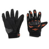 Maxbell Motorcycle Glove Waterproof Motorbike Warm Thermal Winter Quality Orange XXL
