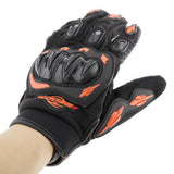 Maxbell Motorcycle Glove Waterproof Motorbike Warm Thermal Winter Quality Orange XXL