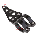 Maxbell Pair Motorcycle Headlight Bracket 41mm Front Fork Headlight Mount Kit Black