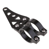 Maxbell Pair Motorcycle Headlight Bracket 41mm Front Fork Headlight Mount Kit Black