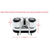 Maxbell Boat Ball Bearing Cam Cleat Boat Sailboat Replacement Accessories Cam Cleats