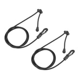Maxbell 2Pcs Stretchable Kayak Paddle Leash Safety Lanyard for Surfing Cycling