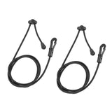 Maxbell 2Pcs Stretchable Kayak Paddle Leash Safety Lanyard for Surfing Cycling
