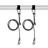 Maxbell 2Pcs Stretchable Kayak Paddle Leash Safety Lanyard for Surfing Cycling