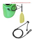 Maxbell 2Pcs Stretchable Kayak Paddle Leash Safety Lanyard for Surfing Cycling