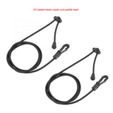 Maxbell 2Pcs Stretchable Kayak Paddle Leash Safety Lanyard for Surfing Cycling