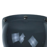 Maxbell Open Face Helmet Visor Motorcycle Helmet Bubble Visor PC Lens Dark Blue