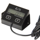 Maxbell Tachometer Digital RPM Hour Tach Meter LCD Display for Bike Motorcycle Boat