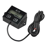 Maxbell Tachometer Digital RPM Hour Tach Meter LCD Display for Bike Motorcycle Boat