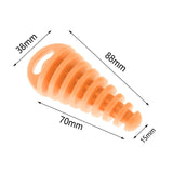 Maxbell Universal Motorcycle Exhaust Pipe Silencer Motorbike Muffler Insert Yellow