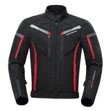 Maxbell ARMORED 600D Motorcycle Jacket For Men Dualsport Motocross Racing Biker L