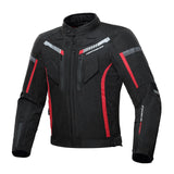 Maxbell ARMORED 600D Motorcycle Jacket For Men Dualsport Motocross Racing Biker L