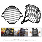 Maxbell Motorcycle Headlight Metal Protector Cover for All Ducati Scrambler 1100 800