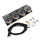 Maxbell Motorbike Carburetor Fuel Vacuum Gauge Balancer Synchronizer Tool Kit Black