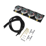 Maxbell Motorbike Carburetor Fuel Vacuum Gauge Balancer Synchronizer Tool Kit Black
