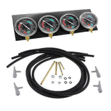 Maxbell Motorbike Carburetor Fuel Vacuum Gauge Balancer Synchronizer Tool Kit Black