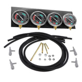 Maxbell Motorbike Carburetor Fuel Vacuum Gauge Balancer Synchronizer Tool Kit Black