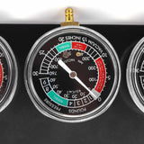 Maxbell Motorbike Carburetor Fuel Vacuum Gauge Balancer Synchronizer Tool Kit Black